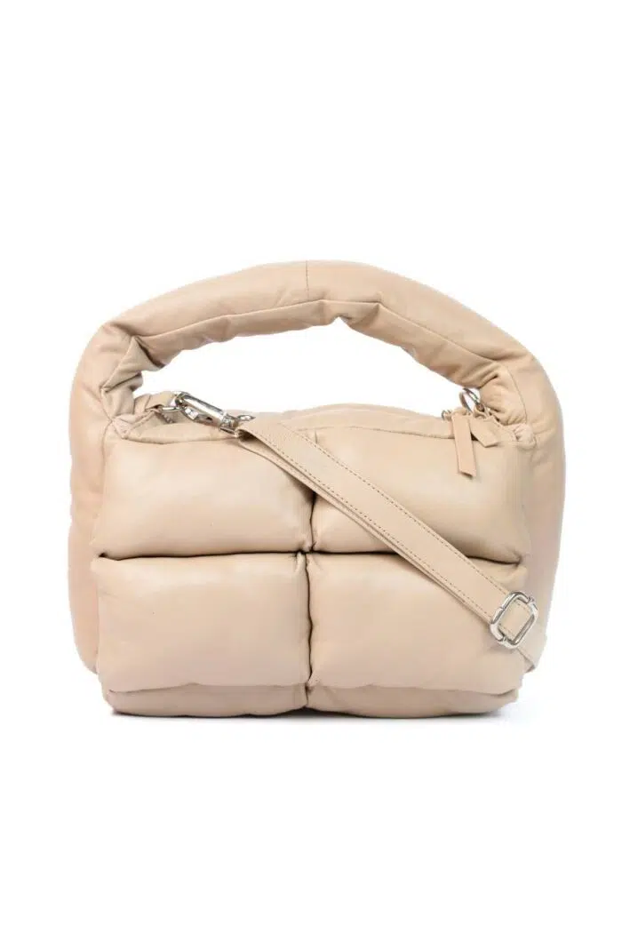 PUFFER BAG HOBO BEIGE