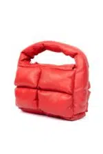 PUFFER BAG HOBO RED