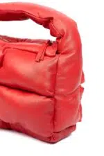 PUFFER BAG HOBO RED