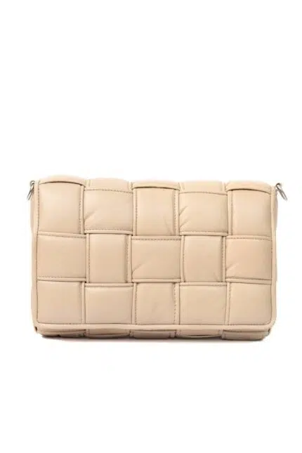 PUFFER BAG POCHETTE BEIGE