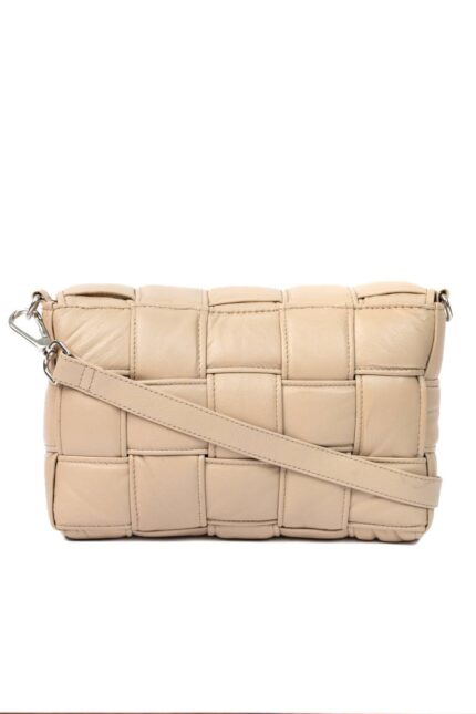 PUFFER BAG POCHETTE BEIGE