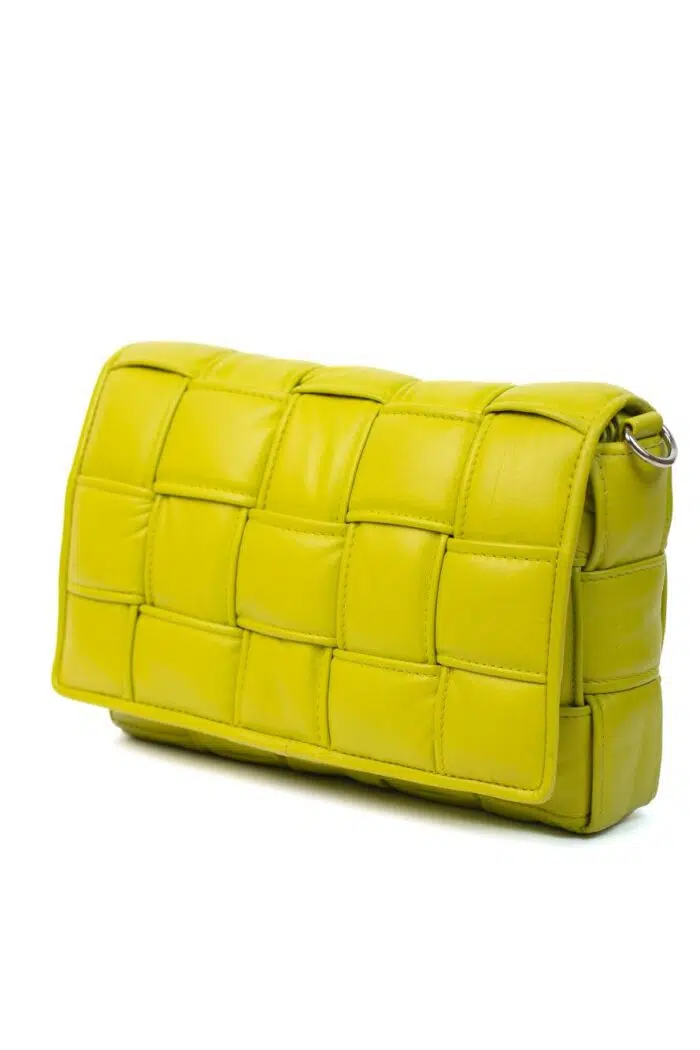 PUFFER BAG POCHETTE LIME