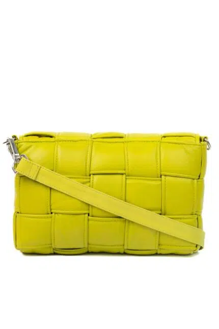 PUFFER BAG POCHETTE LIME