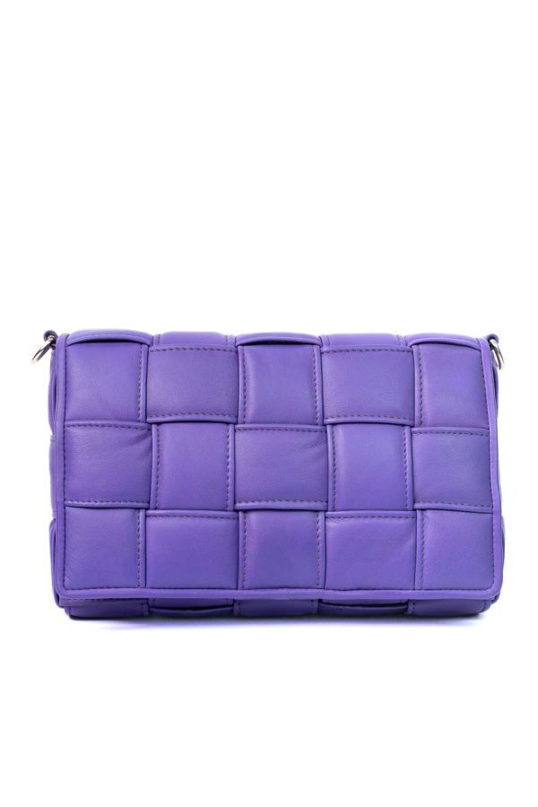 PUFFER BAG POCHETTE PURPLE