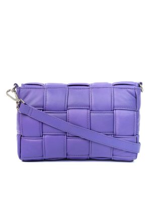 PUFFER BAG POCHETTE PURPLE