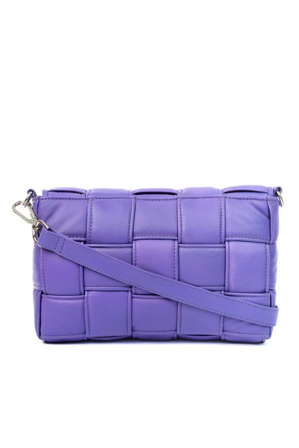 PUFFER BAG POCHETTE PURPLE