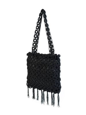 CROCHET FRINGE BAG SMALL