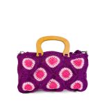 FLOWER BAG WITH WOODEN HANDLE